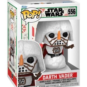 Star Wars Darth Vader Snowman Funko Pop NWT